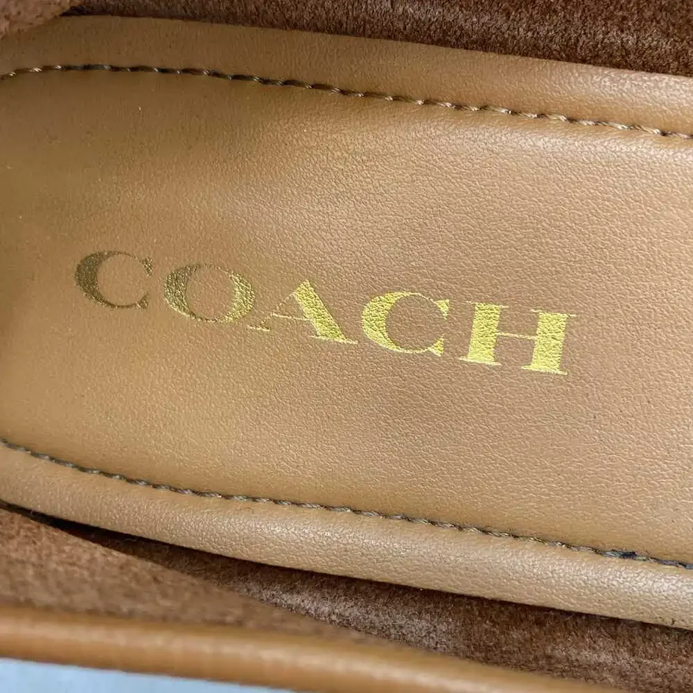 Coach Loafer | Women's 7.5 Brown Leather